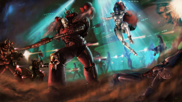 Son’s of Angron by Alex McClelland 