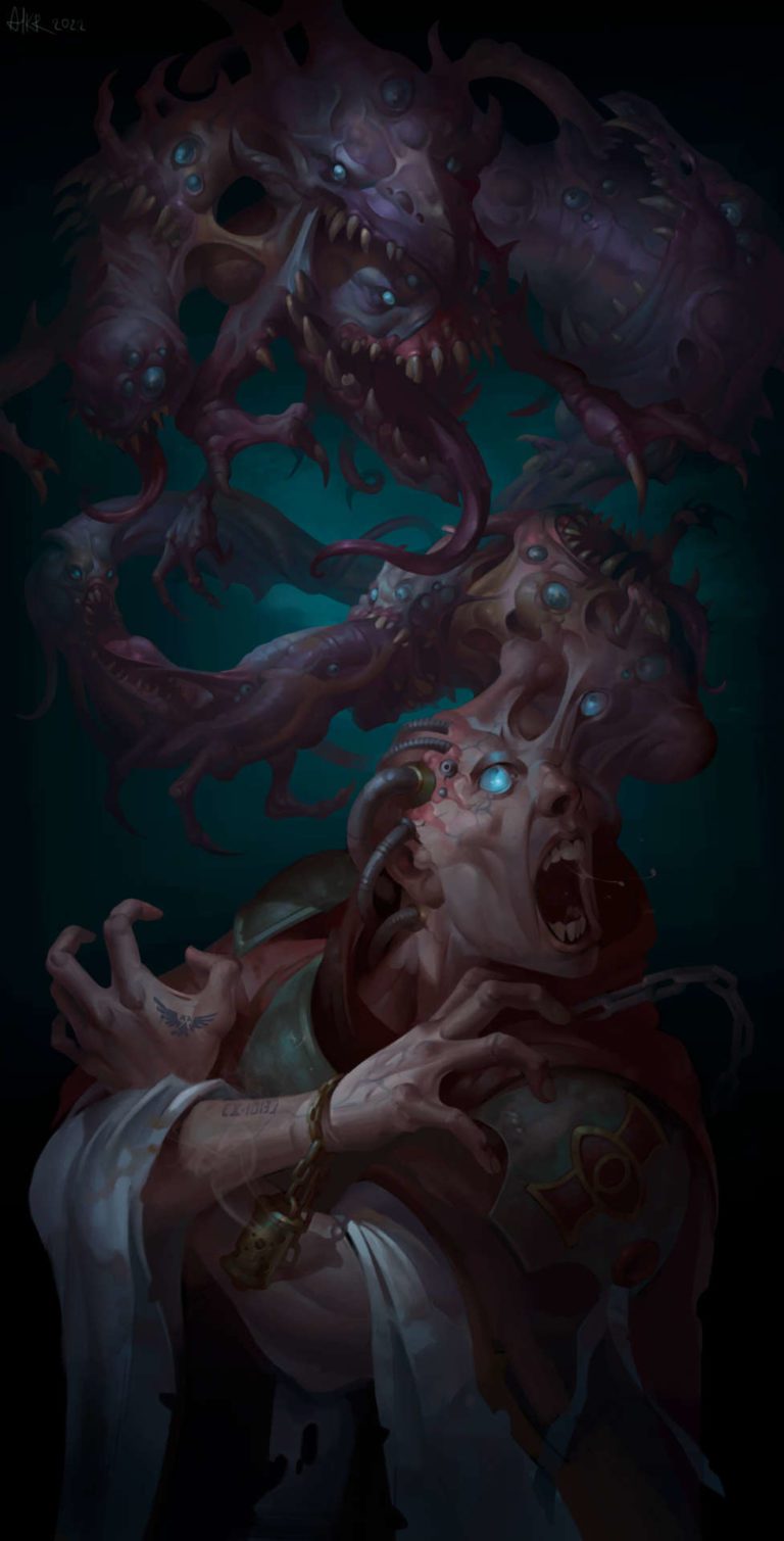 Possessed Psyker by Alexey Kruglov 