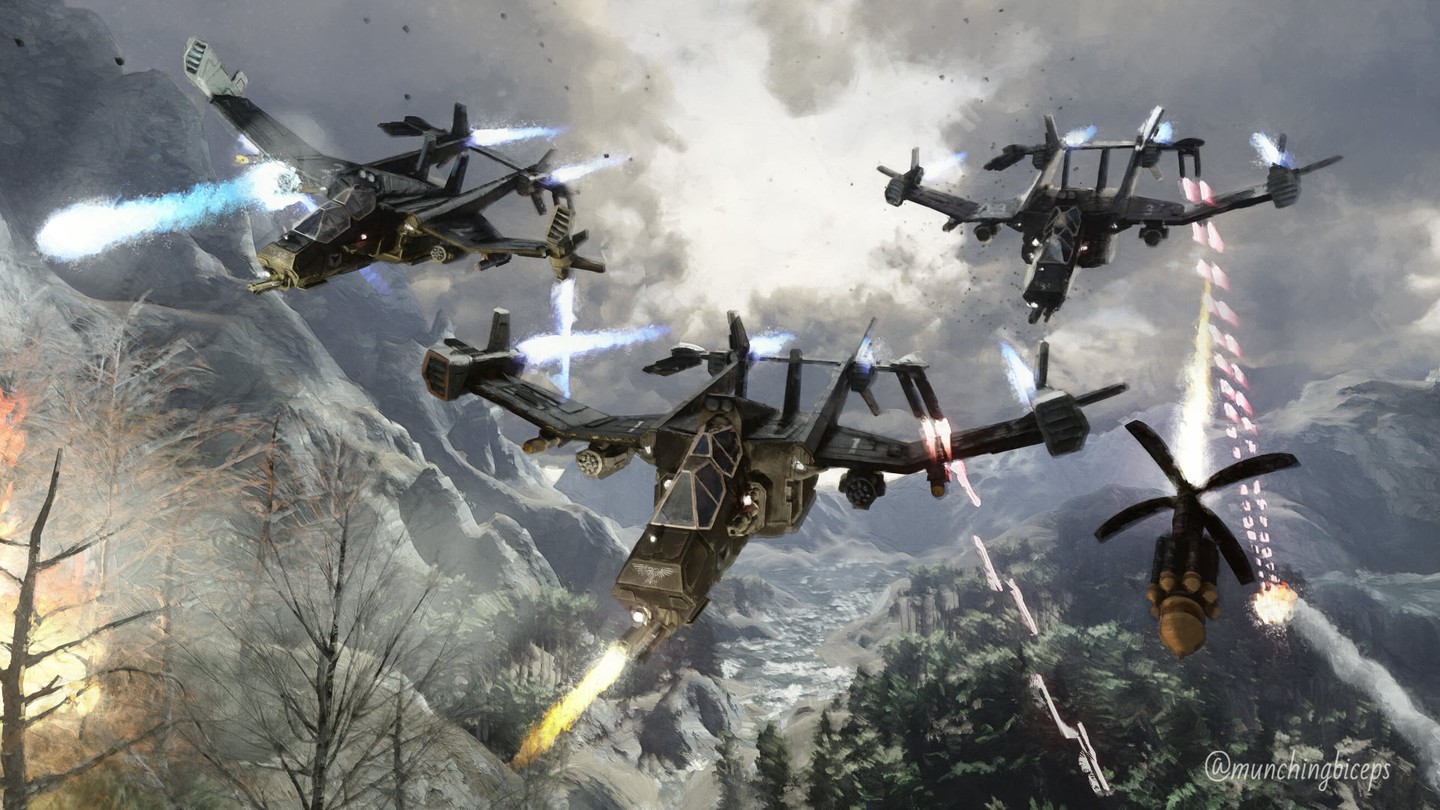 Aeronautica Imperialis Art By Hector Mart nez 40K Gallery Aeronautica Imperialis Art By Hector Mart nez 40K Gallery