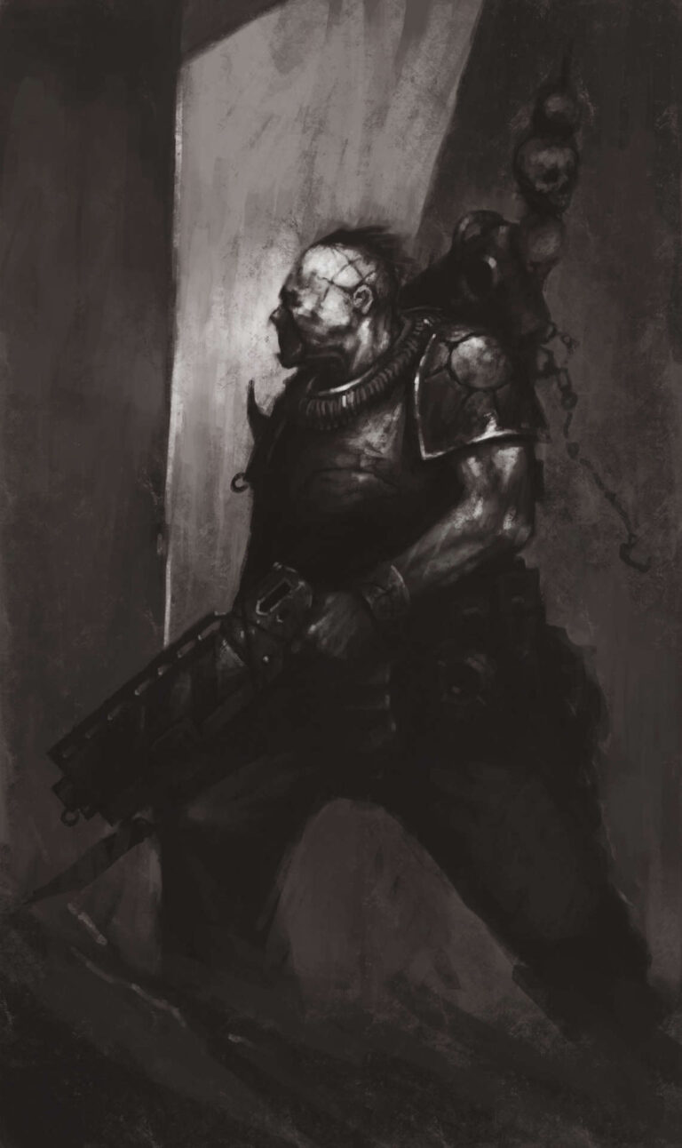 Chaos Cultist by Michał Bernat Chaos Cultist by Michał Bernat