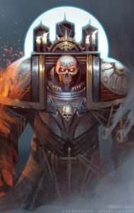 Space Marine Chaplain by Mohamed Saad
