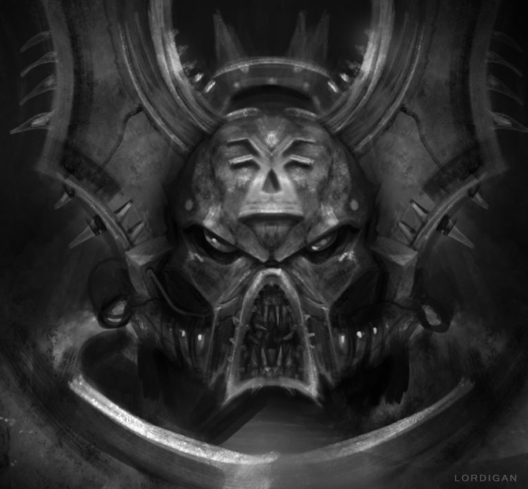 Khorne Berzerker by Pedro Sena 