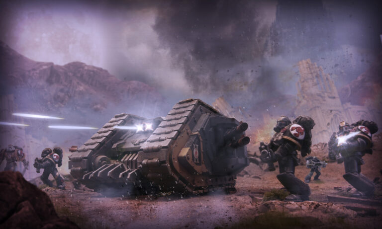 Land Raider Battle Tank by Jules Thavenet 