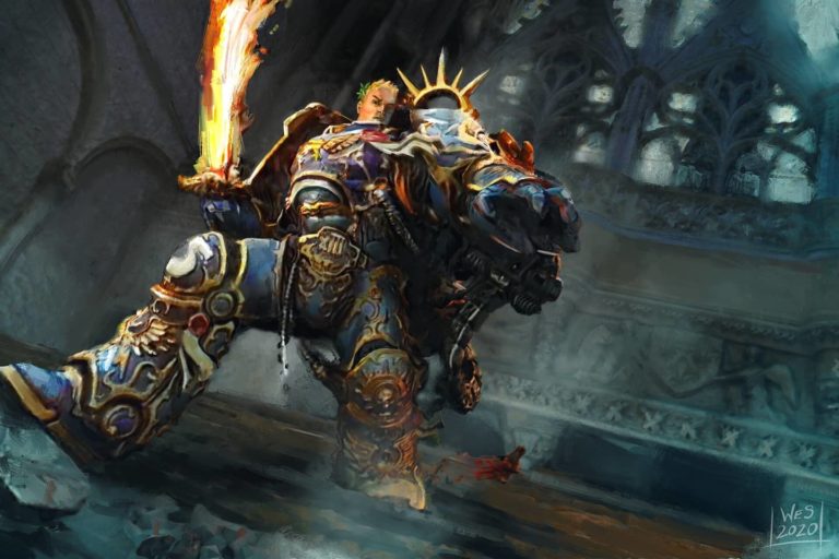 Roboute Guilliman by Wesley Gardner 