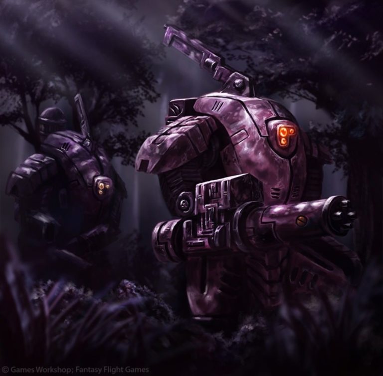 Shadowsun’s Stealth Cadre by Mark Bulahao 