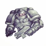 Space Marine by Markus Heinel (Markus Gentle | markusheinel)