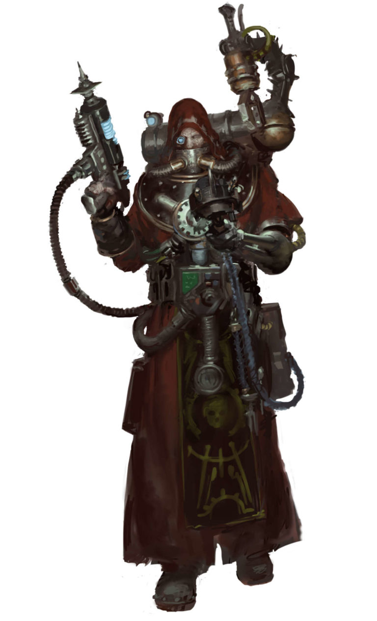 Tech-Priest by Paul Dainton 