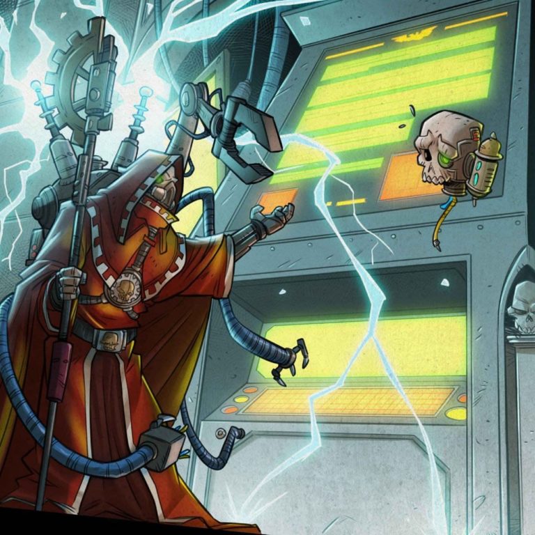 Tech-Priest by Mario Del Pennino Tech-Priest by Mario Del Pennino