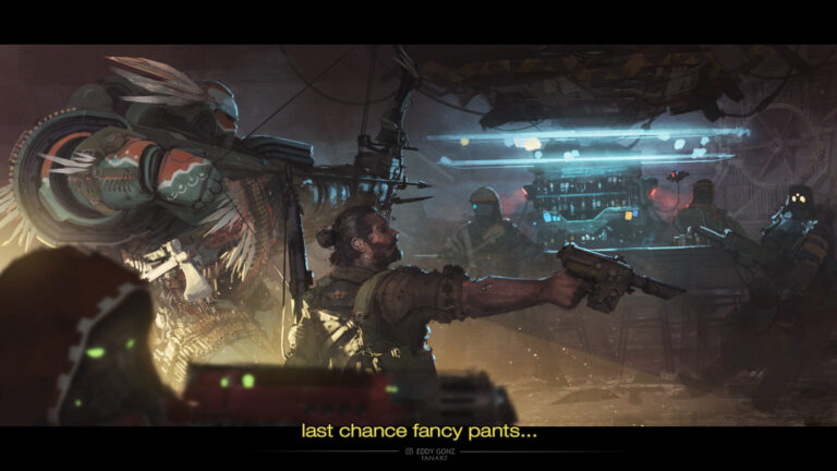 Three men walk into a bar by Eddy González Dávila 