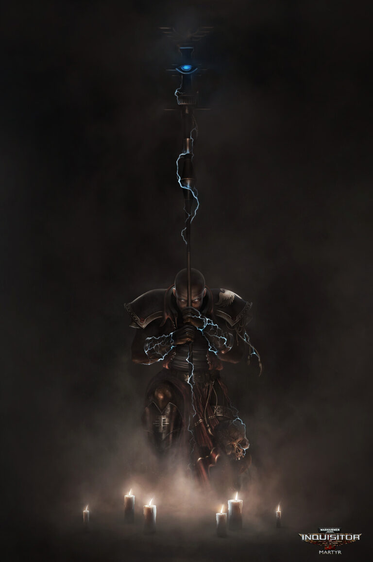 Warhammer 40k Psyker by Ákos Gáspár 