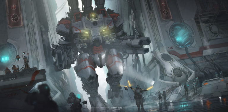Mecha by Eddy González Dávila 