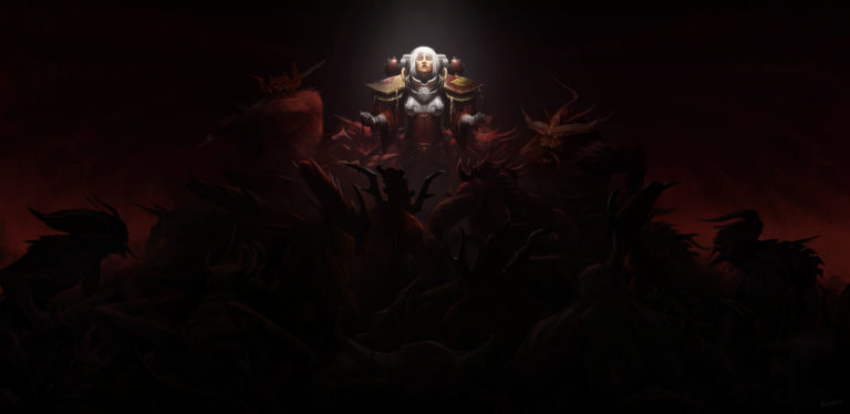 Apotheosis Of Saint Lutiana by Vukasin Ivkovic 