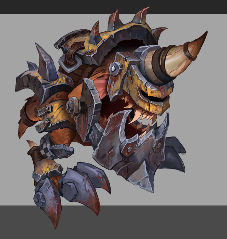 Armored Squig by Rayph Beisner 