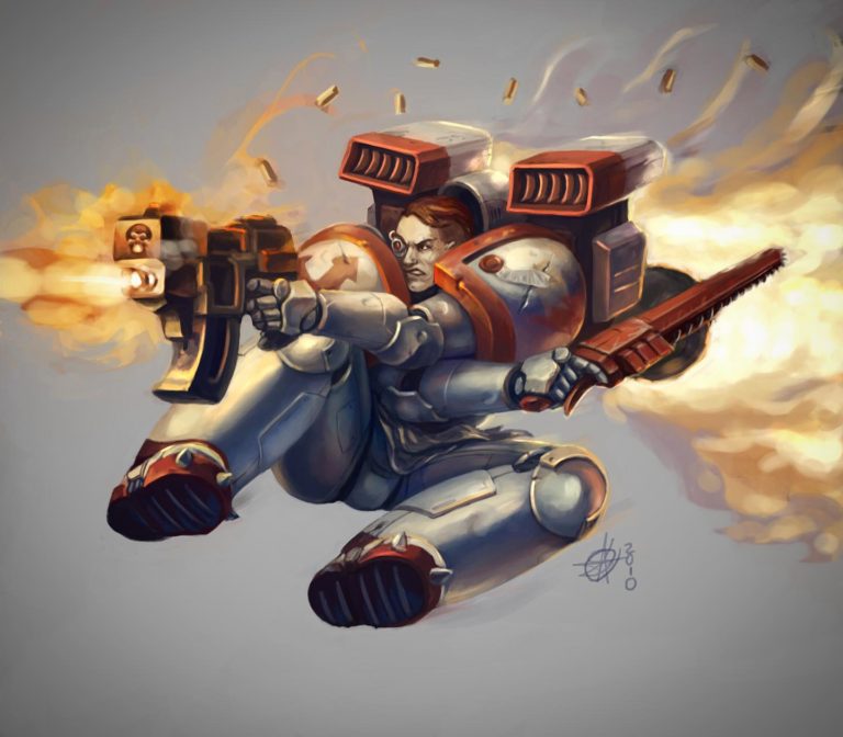 Assault Marine Veteran by So'Kiel 