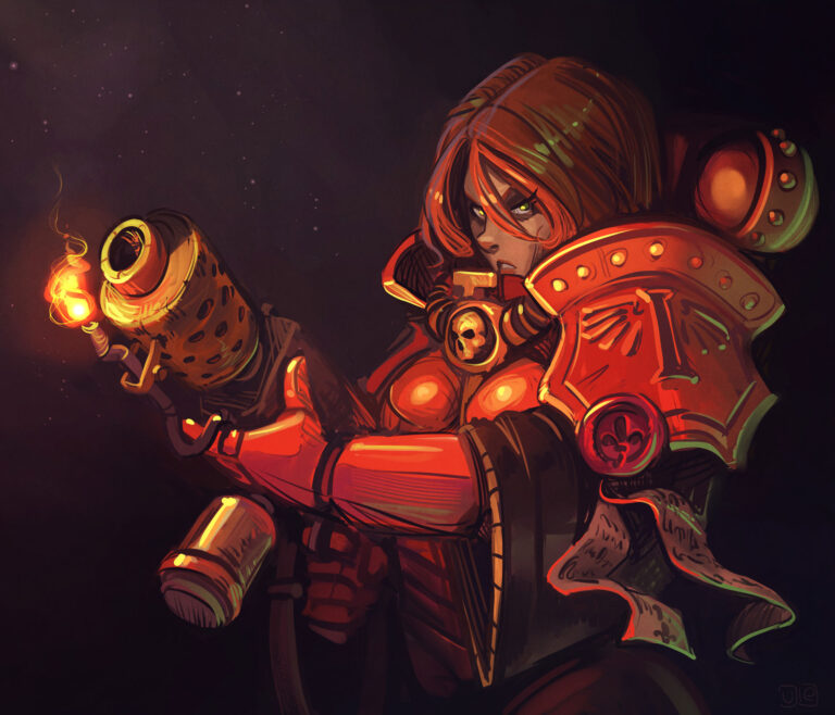 Battle Sister by U-Joe 