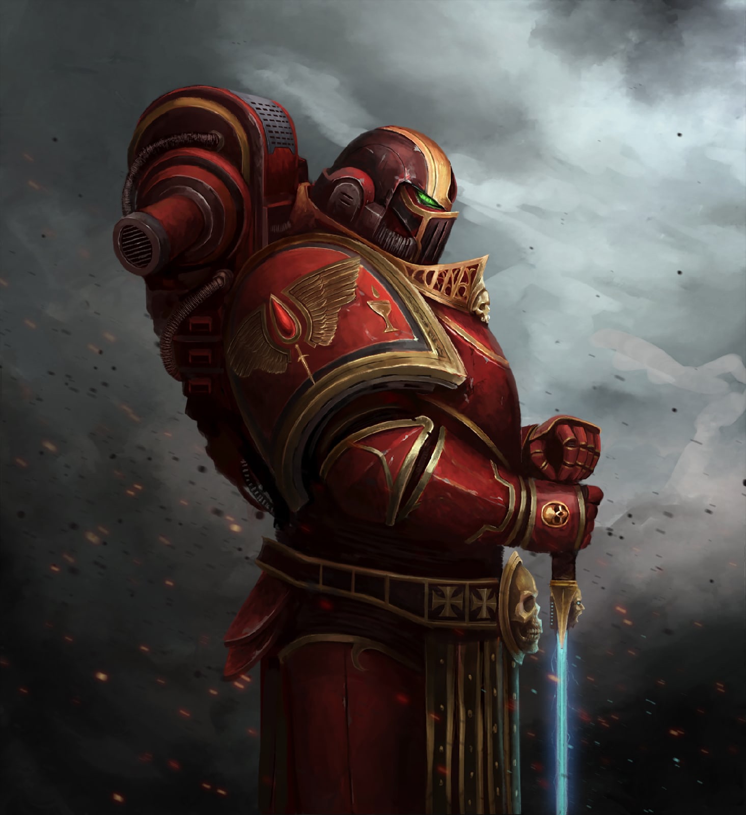 Blood Angels 40k Art