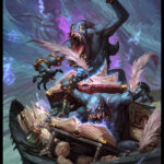 Blue Scribes by Vladimir Krisetskiy