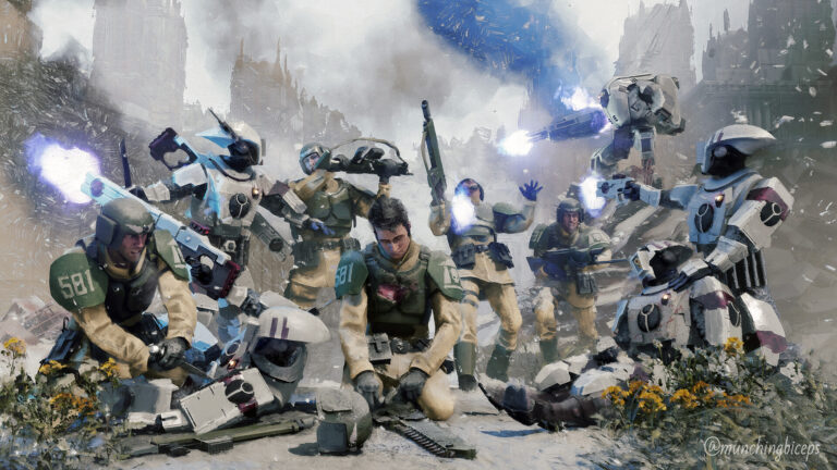Cadian 501st by Hector Martínez 