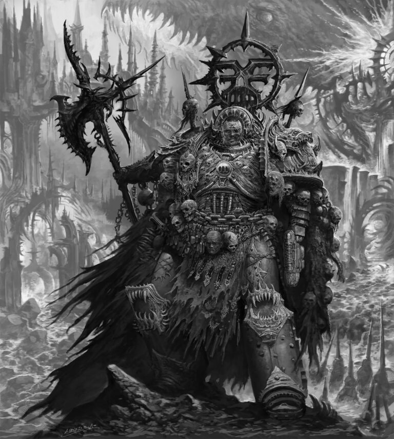 Chaos Marine: World Eater by Alex Boca