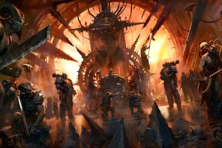 Chaos Throneroom by Paul Dainton 