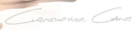 Christopher Cant  Signature