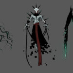 C’tan Concept Design by Tatiana Barbesolle (Clovernight | red_raccoon_art | redraccoonart)