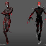 C’tan Concept Design by Tatiana Barbesolle (Clovernight | red_raccoon_art | redraccoonart)