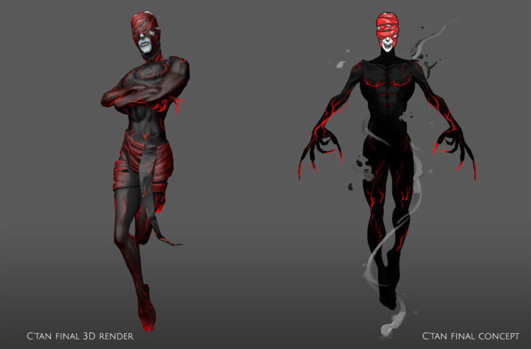 C’tan Concept Design by Tatiana Barbesolle 