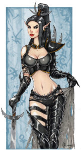 Dark Eldar by Ksenia Kiseleva