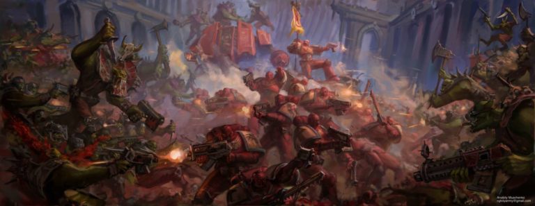 Dawn of War by Anatoly Muschenko 