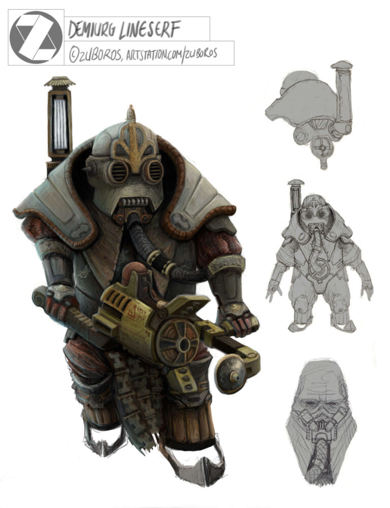 Demiurg Lineserf by Thomas Mack Demiurg Lineserf by Thomas Mack