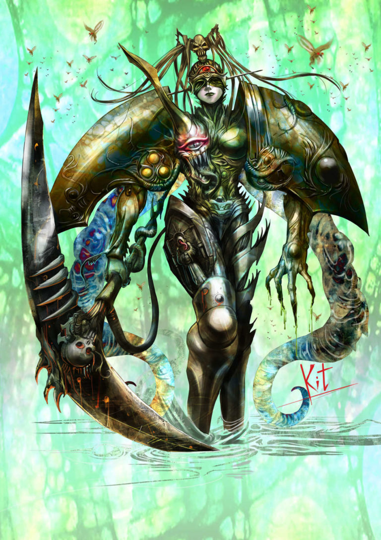 Nurgle Fallen Sister by Wai Kit Leung 