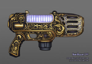Fancy Plasma Pistol by Yana Vaseva