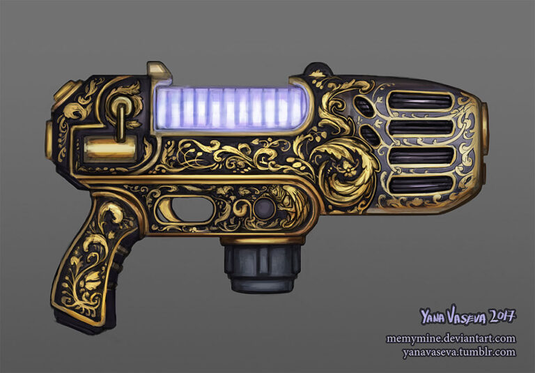 Fancy Plasma Pistol by Yana Vaseva Fancy Plasma Pistol by Yana Vaseva