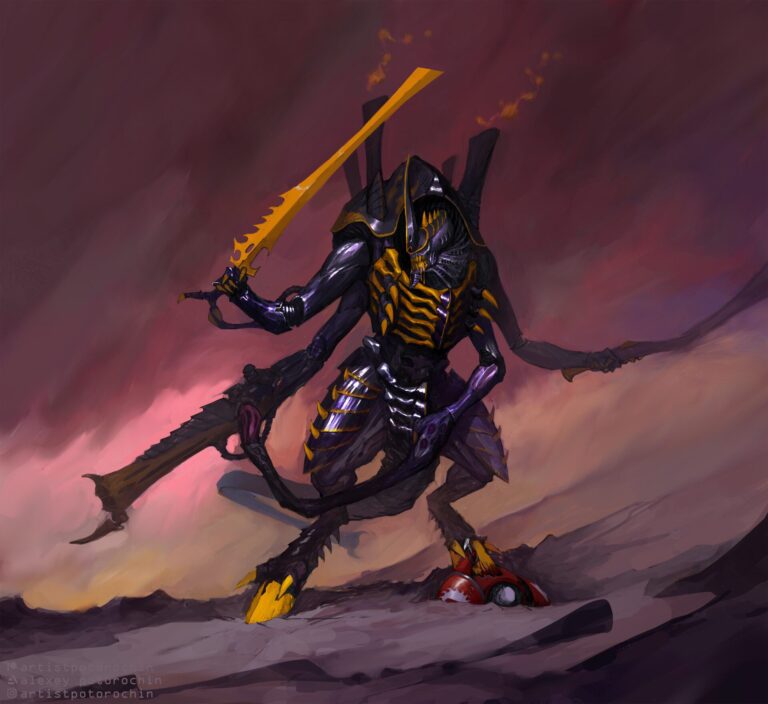 Hive Tyrant by Alexey Potorochin Hive Tyrant by Alexey Potorochin