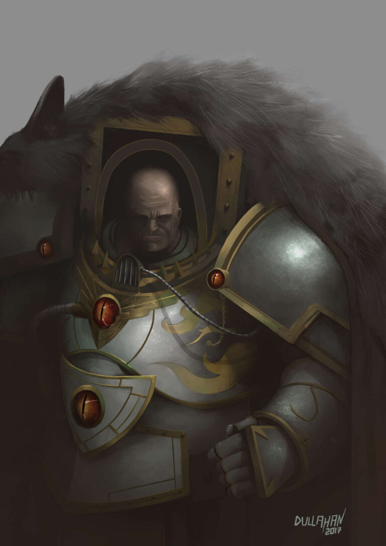 Horus Lupercal by Sergio Abalo 