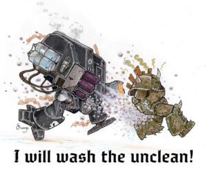 I Will Wash the Unclean! by Ksenia Kiseleva