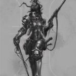 Inquisitor Marisa Sciarra by Misha Savier (Mikhail | Mikhail Savier | SavierMichael | mikhailsavier)