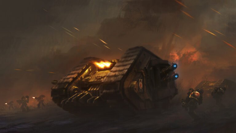 Land Raider by Matt Hancox 