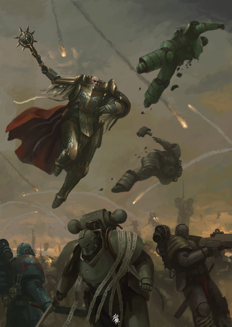 Lorgar Aurelian by Marat Tazhitdinov 