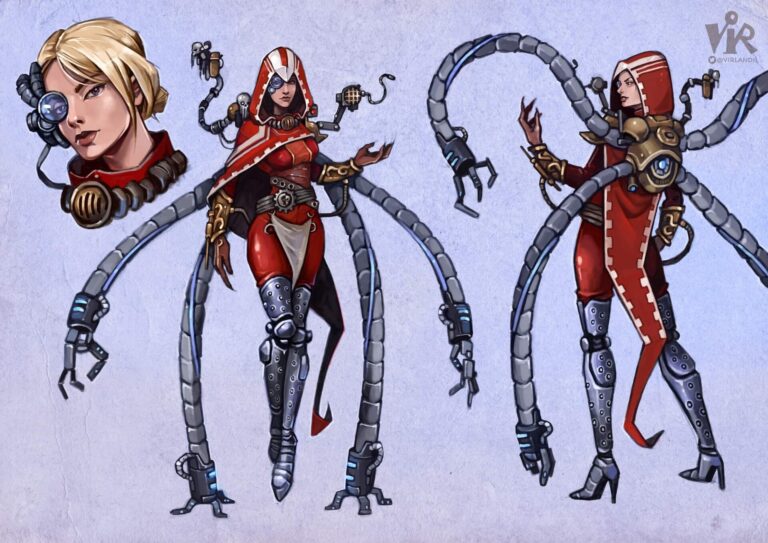 Mechanicus Lady by Vir Landil Mechanicus Lady by Vir Landil