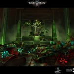 Mechanicus: Necron Overlord by Tatiana Barbesolle (Clovernight | red_raccoon_art | redraccoonart)