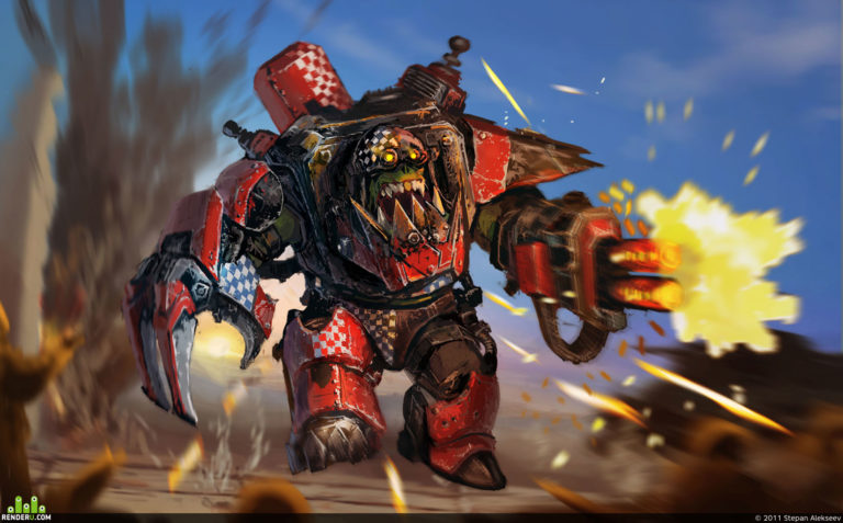 Mega Armored Nob by Stepan Alekseev 