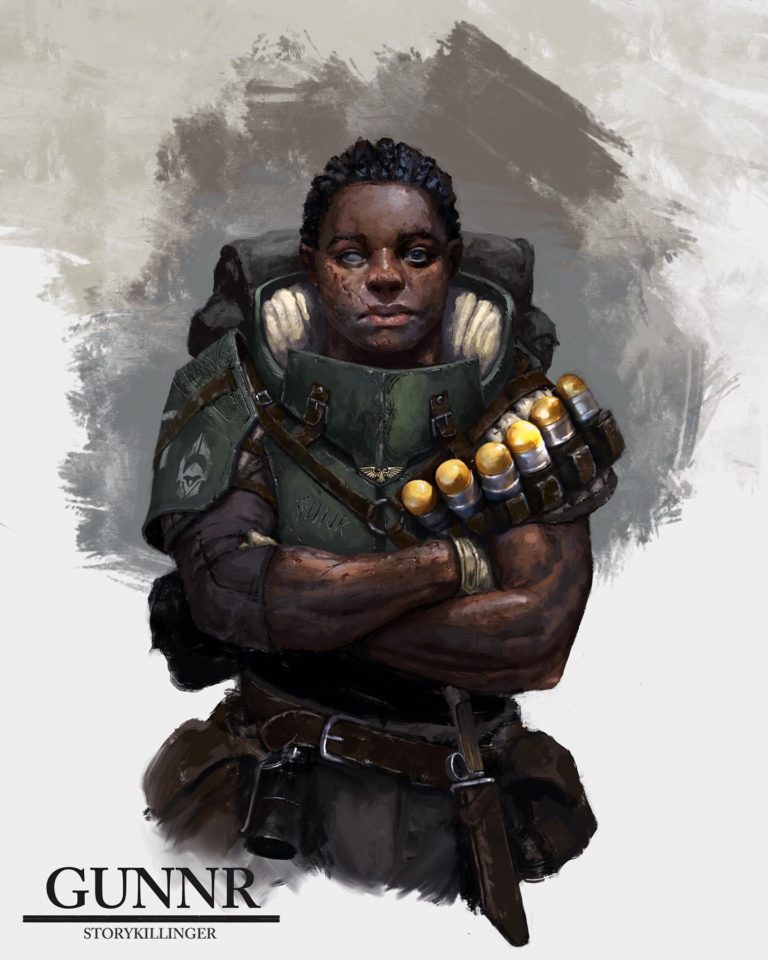 Gunnr – Mistress of War by Stefan Ristić 