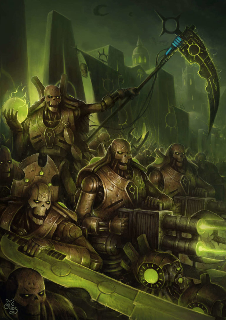 Necrons by Ricardo Muñoz 