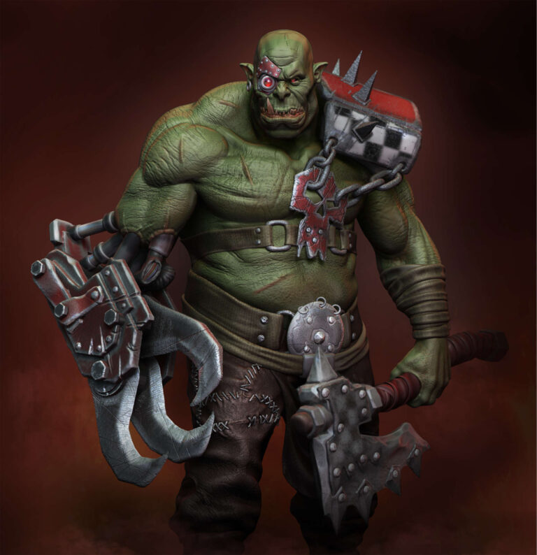 Ork Boy by Ramiz Askerov 
