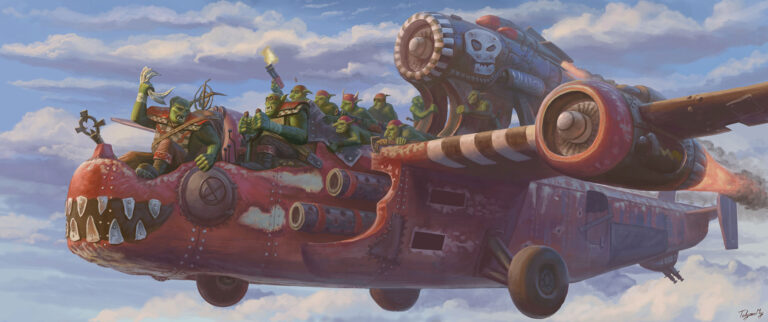 Ork Looted Plane by Anatoly Muschenko 
