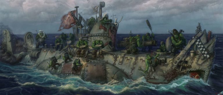 Ork Submarine by Anatoly Muschenko 