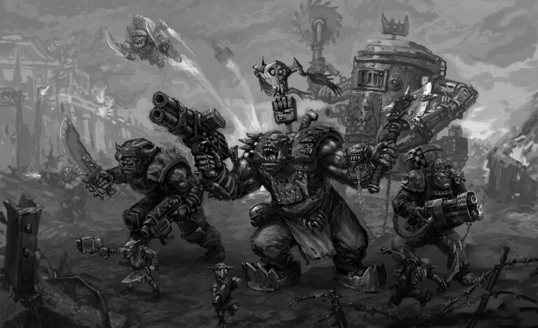 Orks by Sergey Korneev 