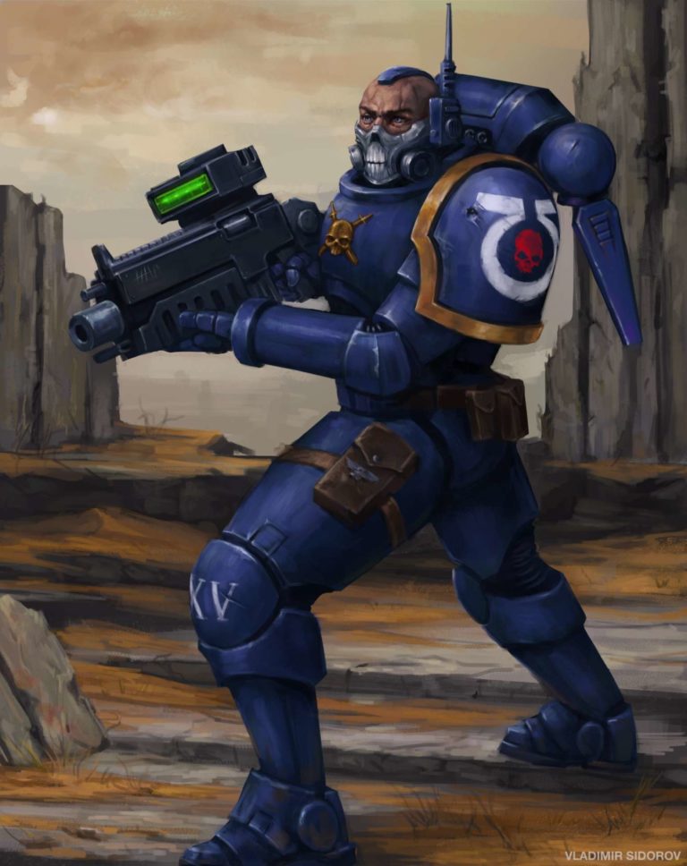Primaris Reiver by Vladimir Sidorov 